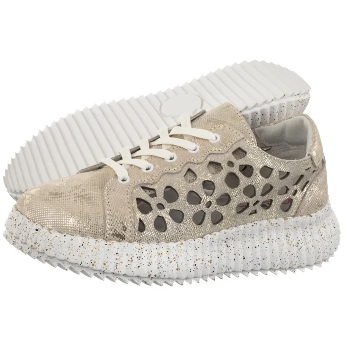 Półbuty Artiker Srebrne 58C1263 – zdjęcie 1