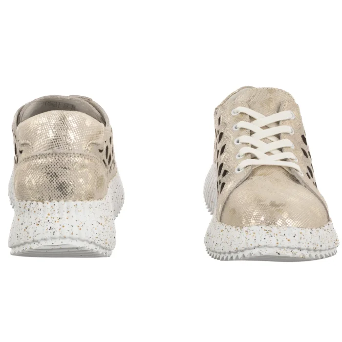 Półbuty Artiker Srebrne 58C1263 – zdjęcie 4