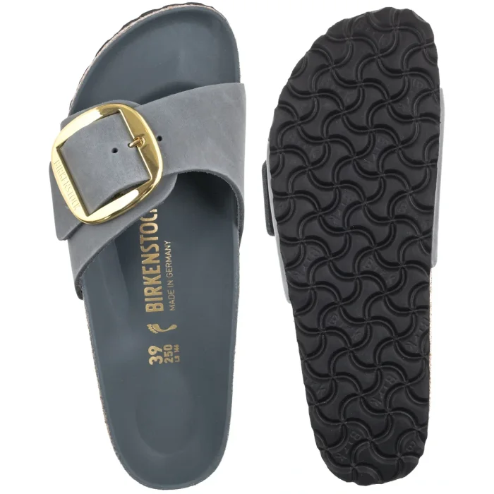 Klapki Birkenstock Madrid Big Buckle Basalt Gray 1032090 – zdjęcie 5
