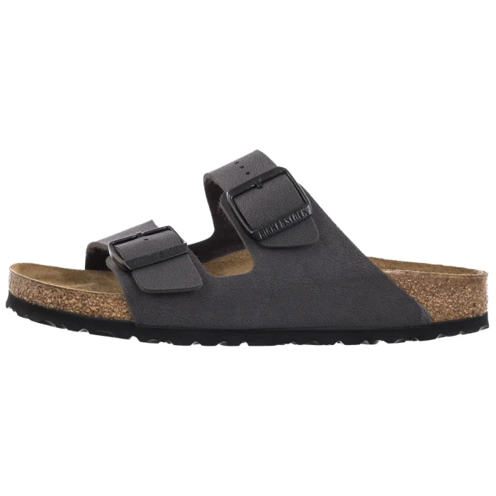 Klapki Birkenstock Arizona BS Velvet Gray/Black Buckles 1032023 – zdjęcie 2