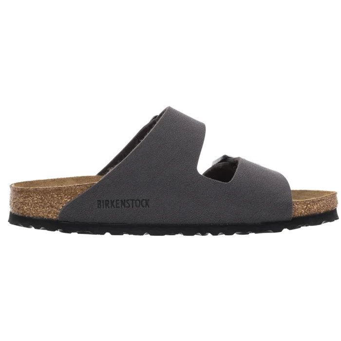 Klapki Birkenstock Arizona BS Velvet Gray/Black Buckles 1032023 – zdjęcie 3