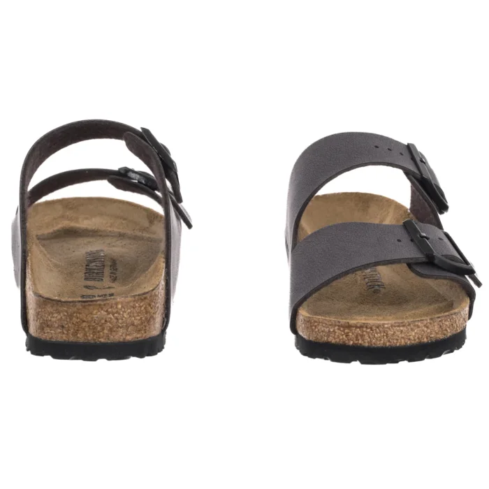 Klapki Birkenstock Arizona BS Velvet Gray/Black Buckles 1032023 – zdjęcie 4