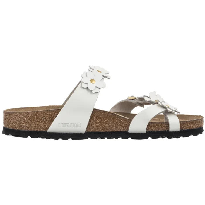 Japonki Birkenstock Mayari Flower Embellishment White 1032060 – zdjęcie 3