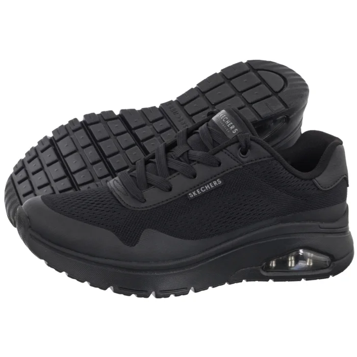 Sneakersy Skechers Uno Flex Spring On Air Black 177794/BBK – zdjęcie 1
