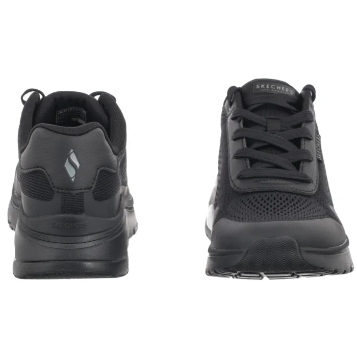 Sneakersy Skechers Uno Flex Spring On Air Black 177794/BBK – zdjęcie 4