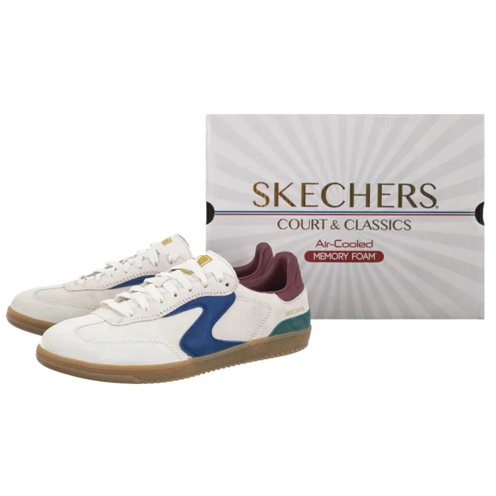 Buty Retro Skechers Hotshot For The Win Light Gray/Multi 185234/LGMT – zdjęcie 6