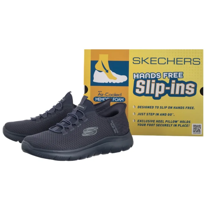 Sneakersy Skechers Summits High Range Dark Navy 232457/DKNV – zdjęcie 6