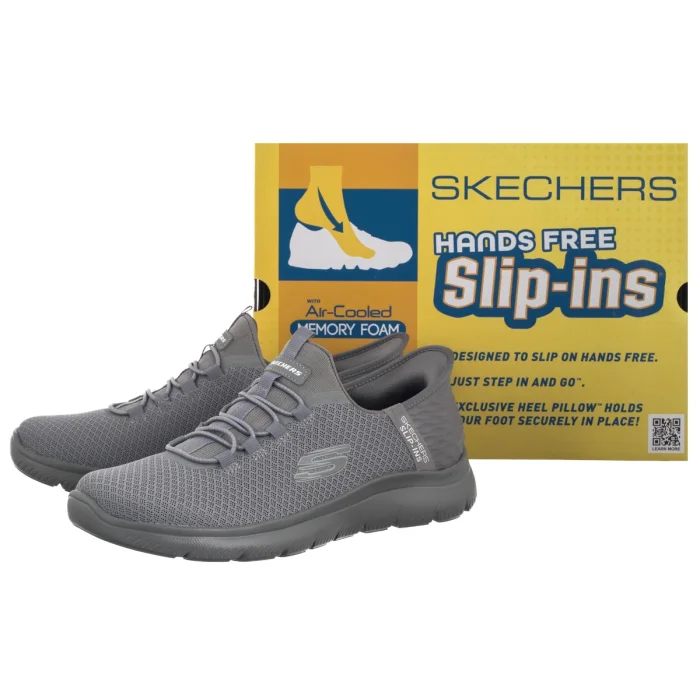 Sneakersy Skechers Summits High Range Gray 232457/GRY – zdjęcie 6