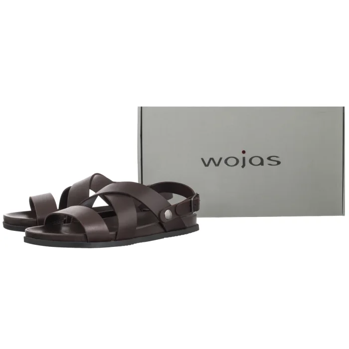 Sandały Wojas Brązowe 29017-52 – zdjęcie 6