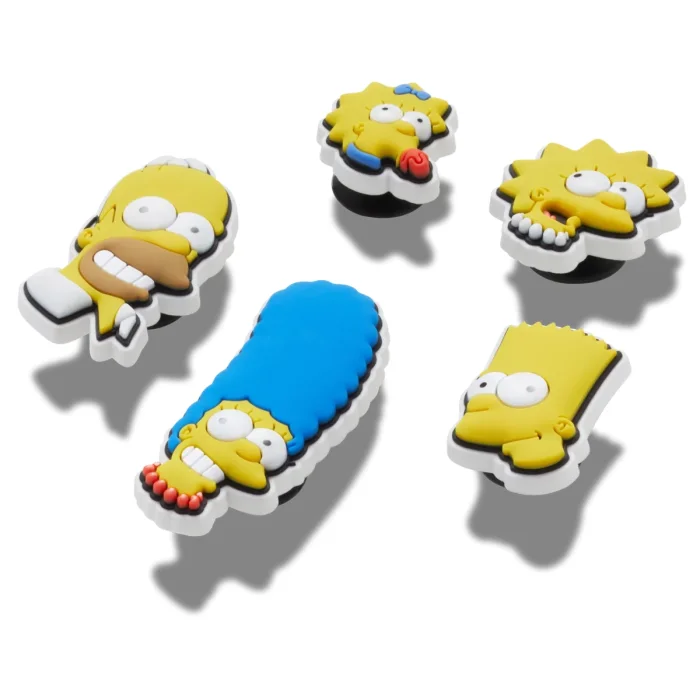 Zestaw 5 przypinek Crocs The Simpsons 5 Pack 10014880 – zdjęcie 3