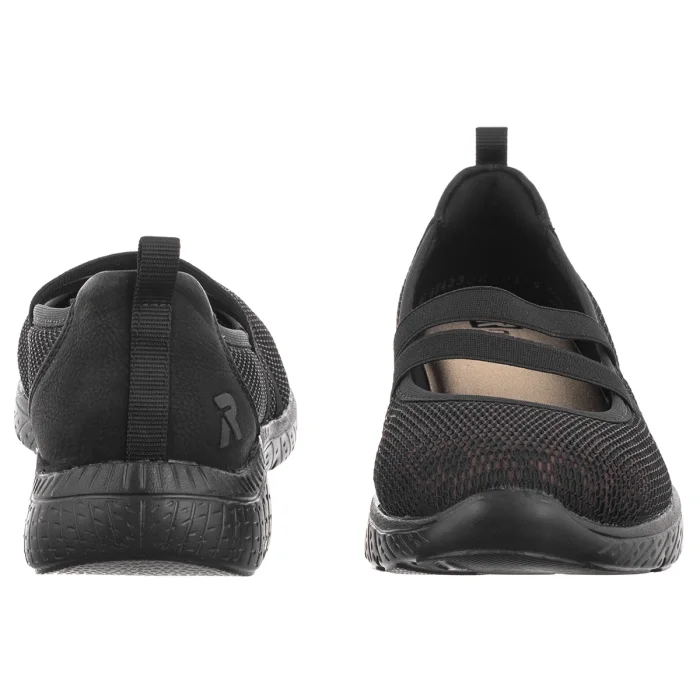 Baleriny Rieker Czarne M5075-00 Black – zdjęcie 4