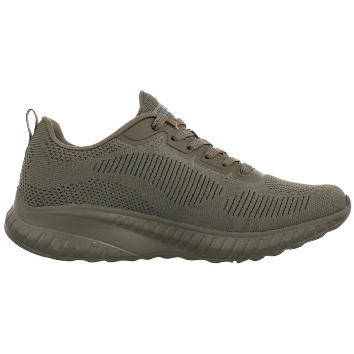 Buty Sportowe Skechers Bobs Squad Chaos - Face Off Olive 117209/OLV – zdjęcie 3