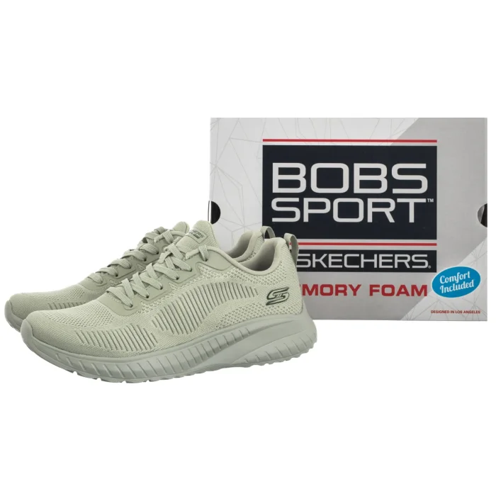 Buty Sportowe Skechers Bobs Squad Chaos - Face Off Sage 117209/SAGE – zdjęcie 6