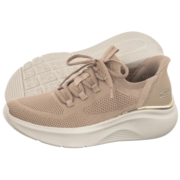 Sneakersy Skechers Bobs B Love True Delight Slip-Ins Taupe 117617/TPE – zdjęcie 1