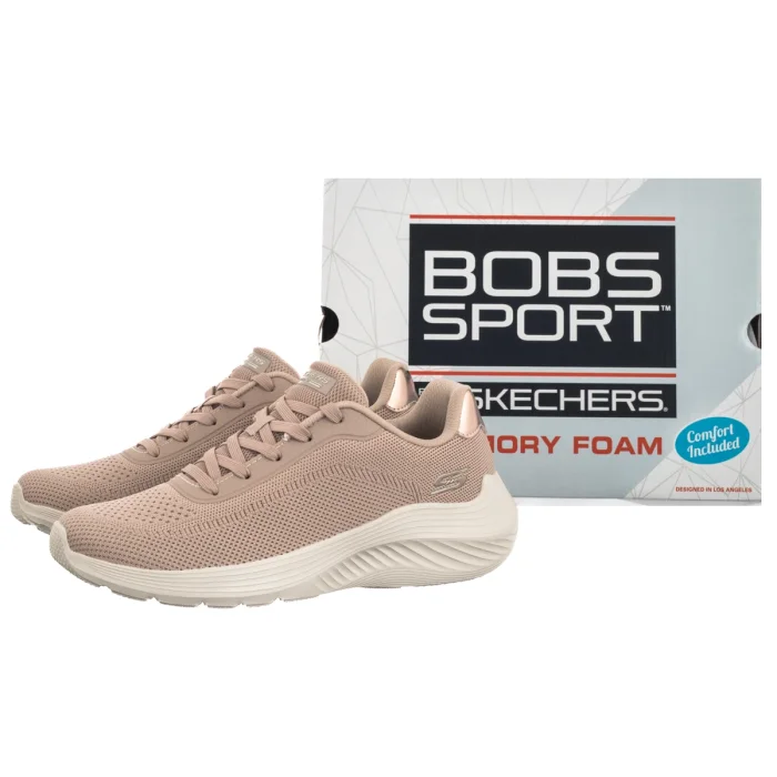 Buty Sportowe Skechers Bobs Squad Waves Current Look Taupe 117679/TPE – zdjęcie 6