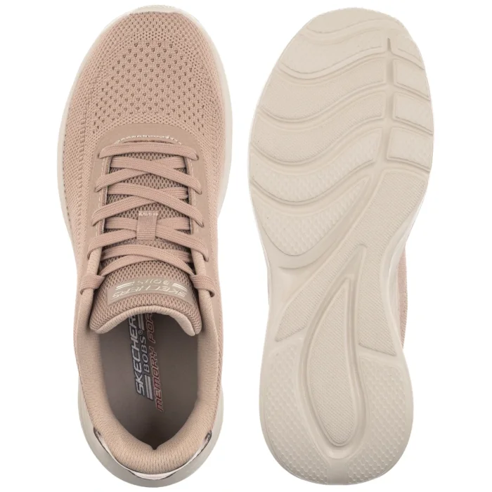 Buty Sportowe Skechers Bobs Squad Waves Current Look Taupe 117679/TPE – zdjęcie 5