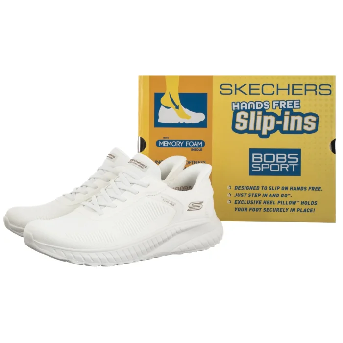 Buty Sportowe Skechers Bobs Squad Chaos Current Muse Off White 117497/OFWT – zdjęcie 6