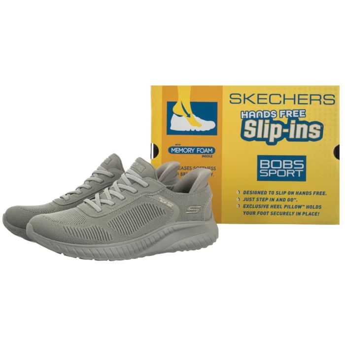 Buty Sportowe Skechers Bobs Squad Chaos Current Muse Olive 117497/OLV – zdjęcie 6