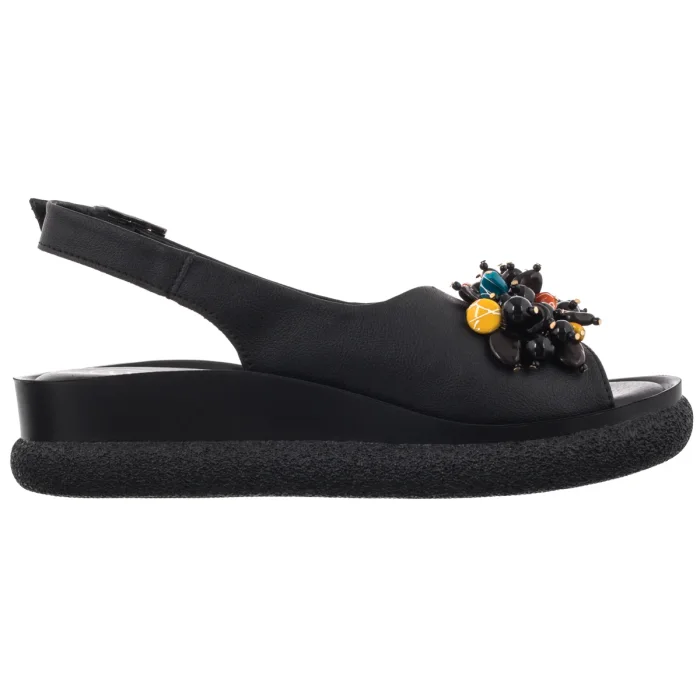 Sandały Filippo Czarne DS6983/26 BK – zdjęcie 3