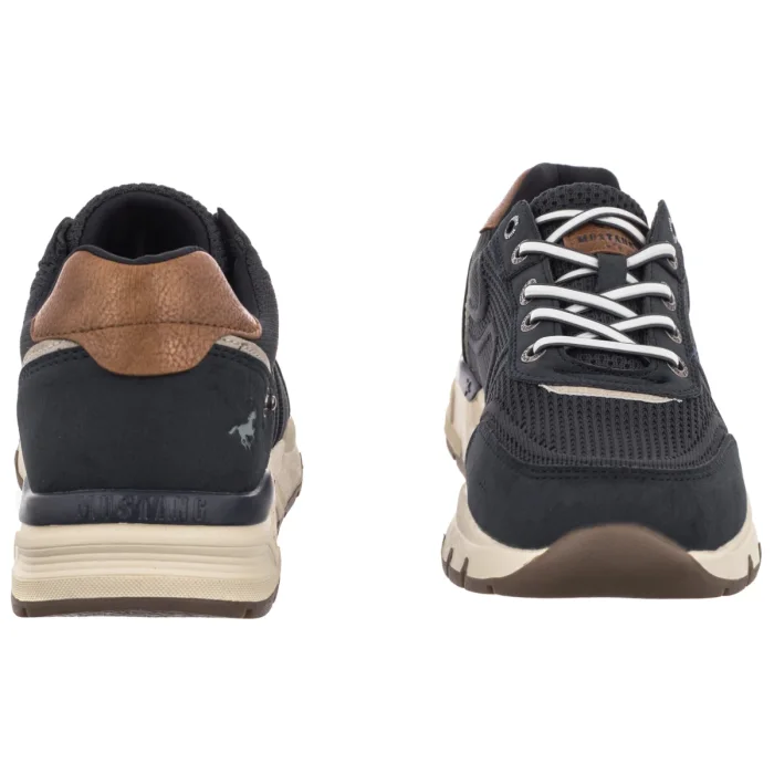 Sneakersy Mustang Granatowe 15M0051005 – zdjęcie 4