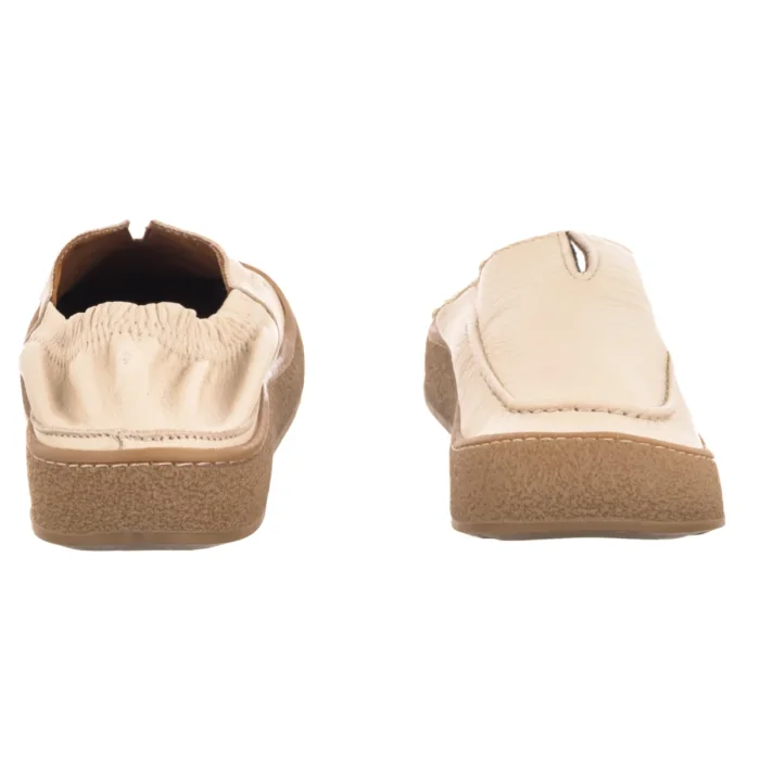 Półbuty Nepeke Adil Beige Leather  – zdjęcie 4