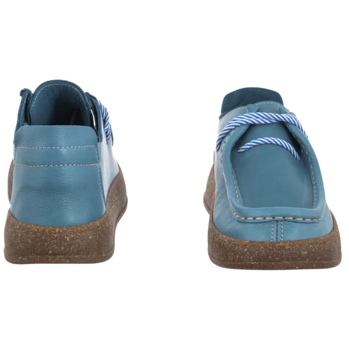 Mokasyny Nepeke Edita Blue Jeans Leather – zdjęcie 4