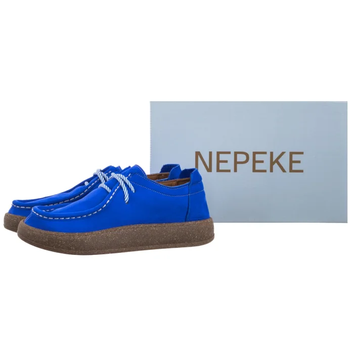 Mokasyny Nepeke Edita Sax Mavi Nubuck – zdjęcie 6