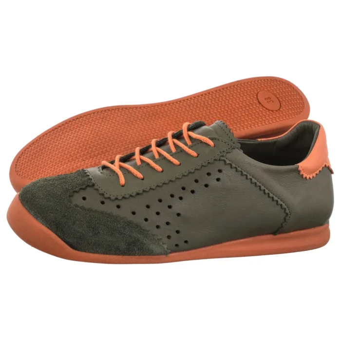 Półbuty Nepeke Almir Dark Olive – zdjęcie 1