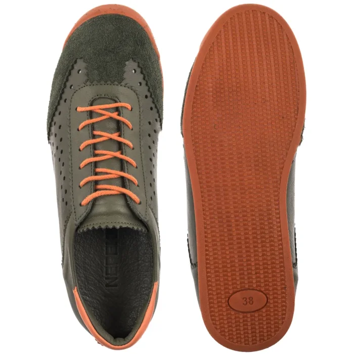 Półbuty Nepeke Almir Dark Olive – zdjęcie 5