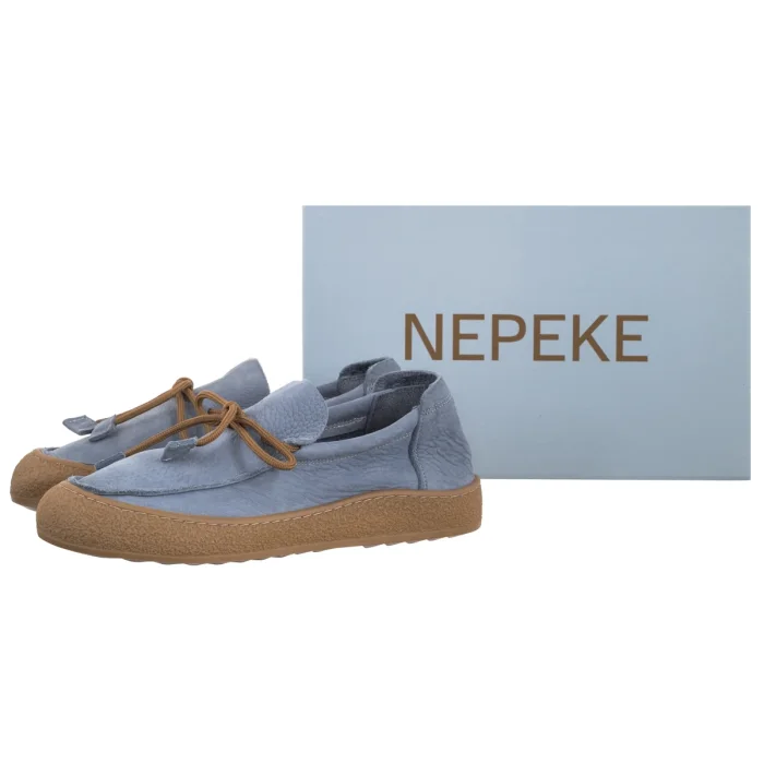 Mokasyny Nepeke Hakija Baby Blue Nubuck – zdjęcie 6