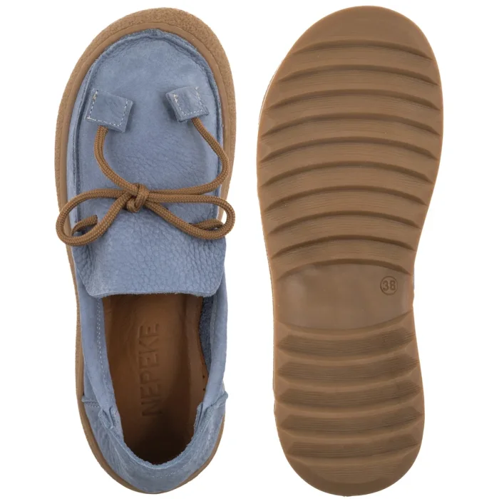 Mokasyny Nepeke Hakija Baby Blue Nubuck – zdjęcie 5
