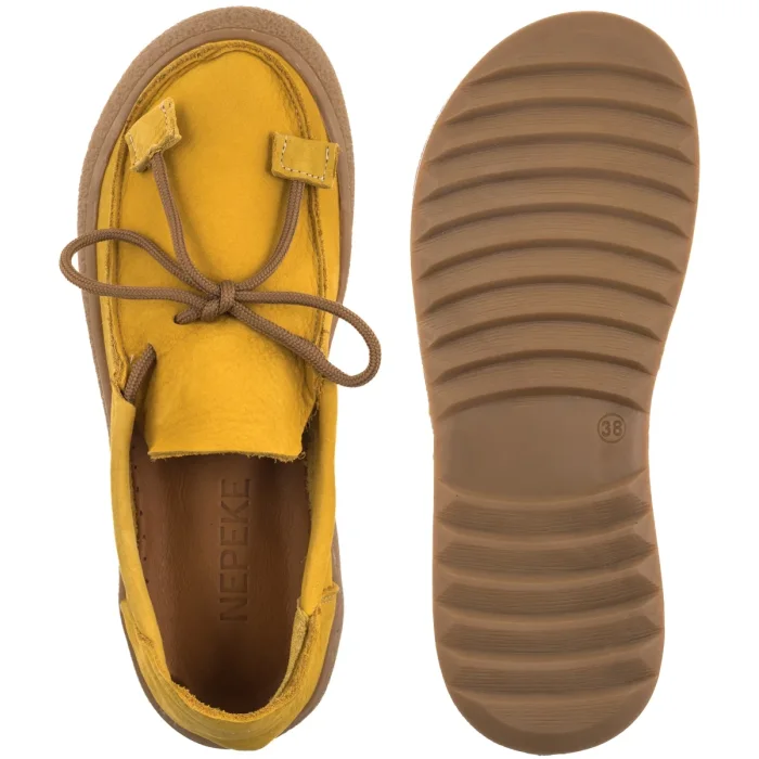 Mokasyny Nepeke Hakija Mustard Nubuck – zdjęcie 5