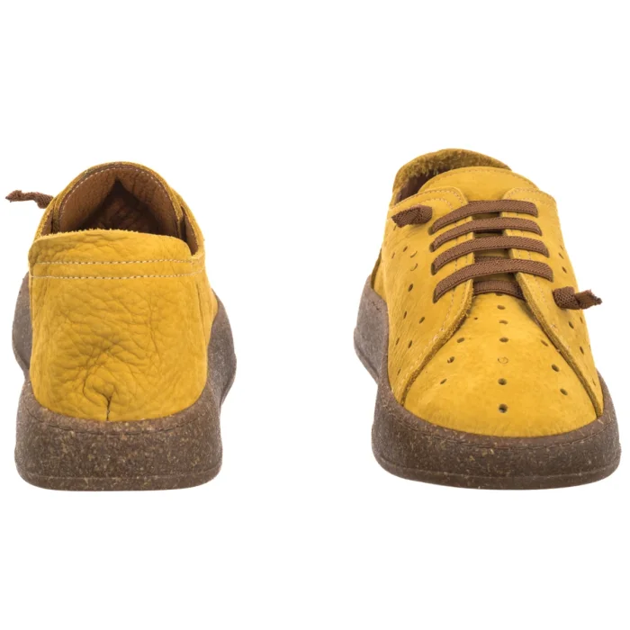 Półbuty Nepeke Gane Mustard Nubuck Per – zdjęcie 4