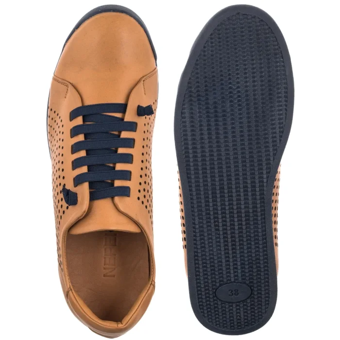 Półbuty Nepeke Adila Coconut/Navy – zdjęcie 5