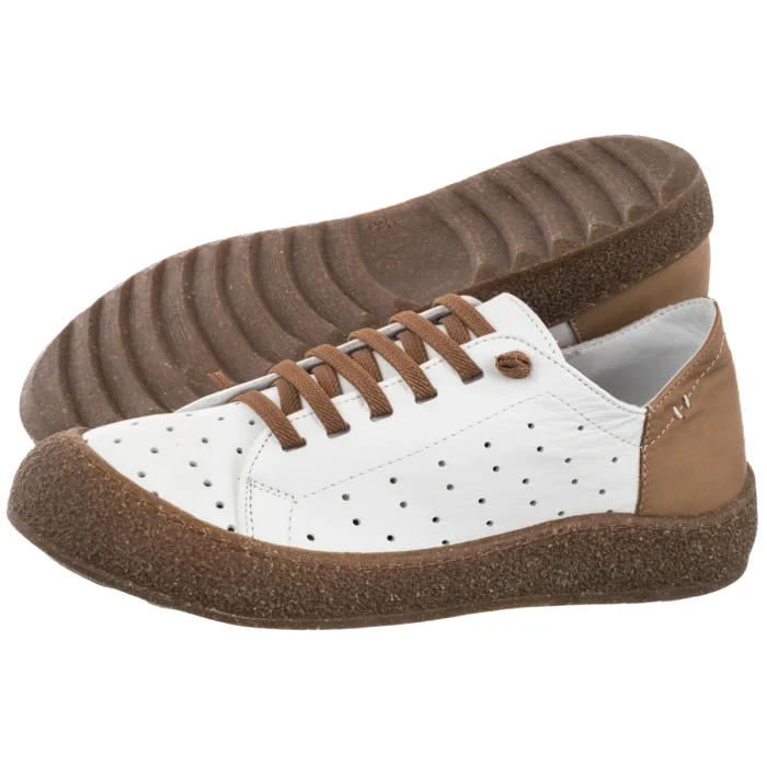 Półbuty Nepeke Belma White – zdjęcie 1