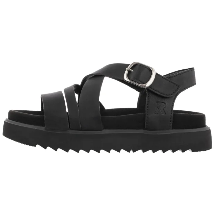 Sandały Rieker Czarne V5663-00 Black – zdjęcie 2