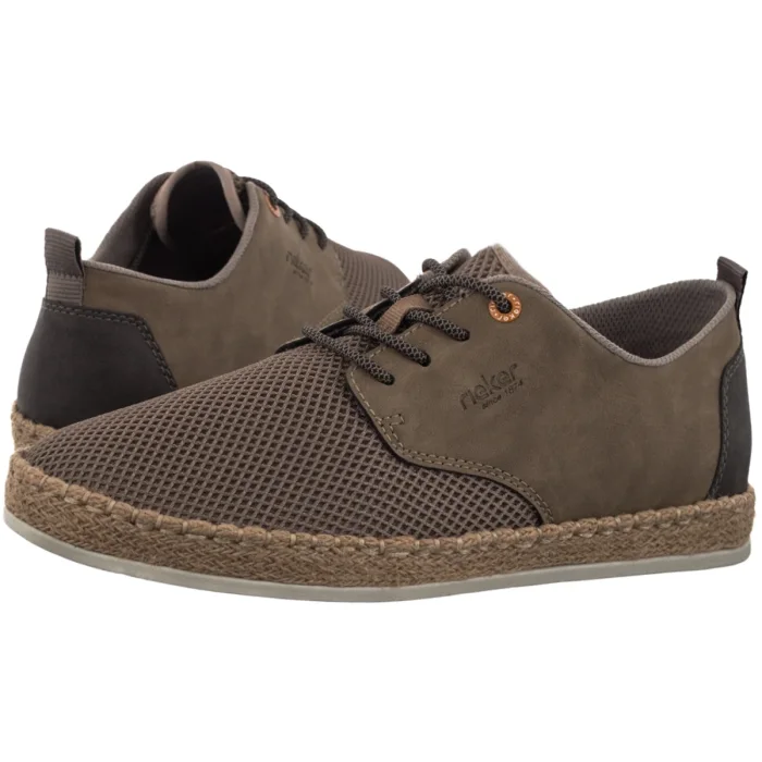 Półbuty Rieker Beżowe B2648-64 Beige – zdjęcie 1