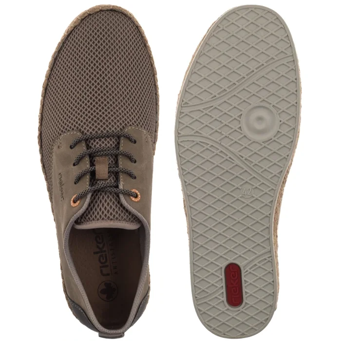 Półbuty Rieker Beżowe B2648-64 Beige – zdjęcie 5