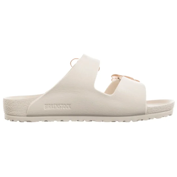 Klapki Birkenstock Arizona Flower Eva Kids Eggshell 1031291 – zdjęcie 3