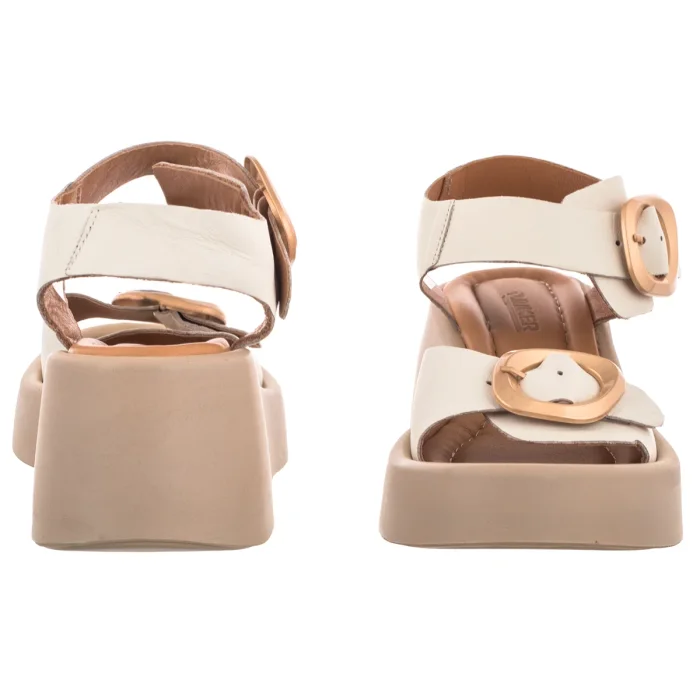 Sandały Artiker Białe 58C2199 – zdjęcie 4