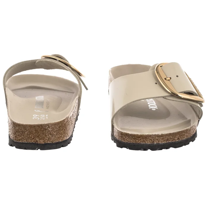 Klapki Birkenstock Madrid Big Buckle High-Shine Oyster 1031823 – zdjęcie 4