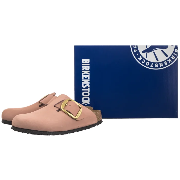 Klapki Birkenstock Boston Big Buckle Soft Pink 1031883 – zdjęcie 6