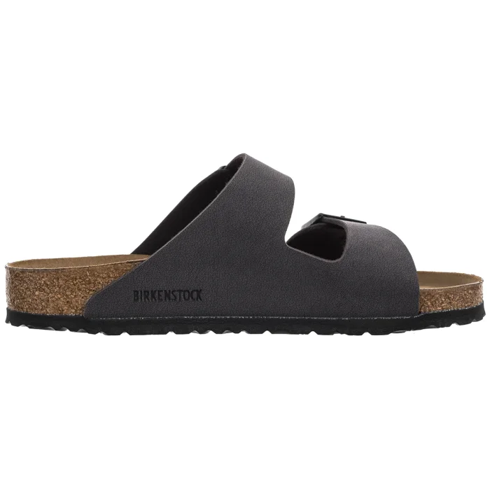 Klapki Birkenstock Arizona BS Velvet Gray/Black Buckles 1032045 – zdjęcie 3