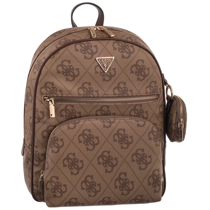 Plecak Guess Power Play II Lrg Tech Bckpck HWOS71 24350 Latte Logo/Brown – zdjęcie 1