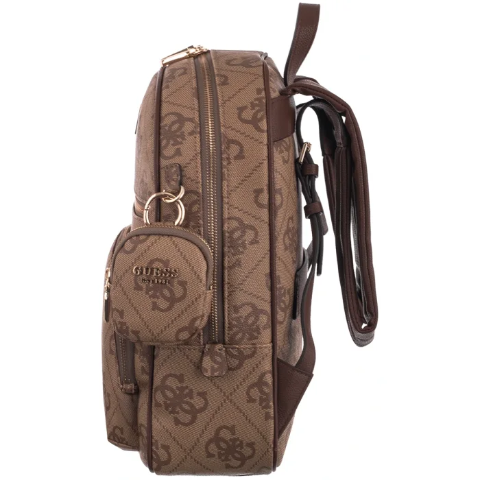 Plecak Guess Power Play II Lrg Tech Bckpck HWOS71 24350 Latte Logo/Brown – zdjęcie 3