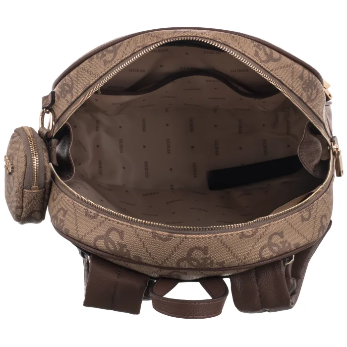 Plecak Guess Power Play II Lrg Tech Bckpck HWOS71 24350 Latte Logo/Brown – zdjęcie 5
