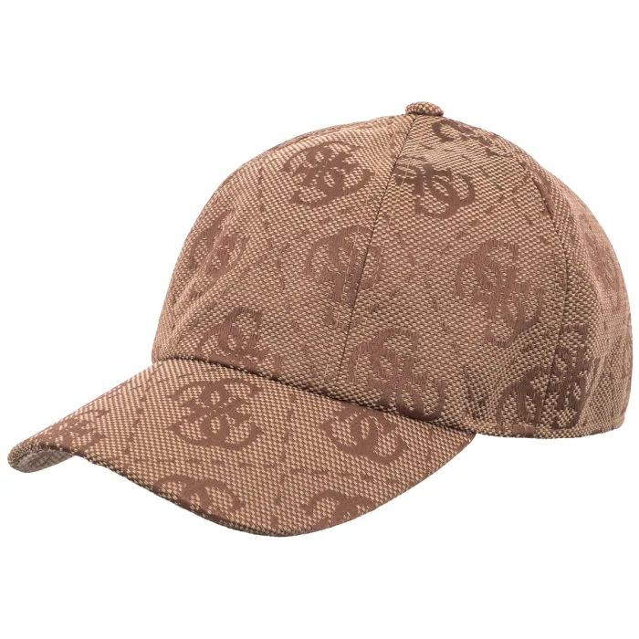 Czapka z daszkiem Guess Jeanie Jcq Mcr Allvr Bsbll Cap AW5503 POL01 Ltl – zdjęcie 1