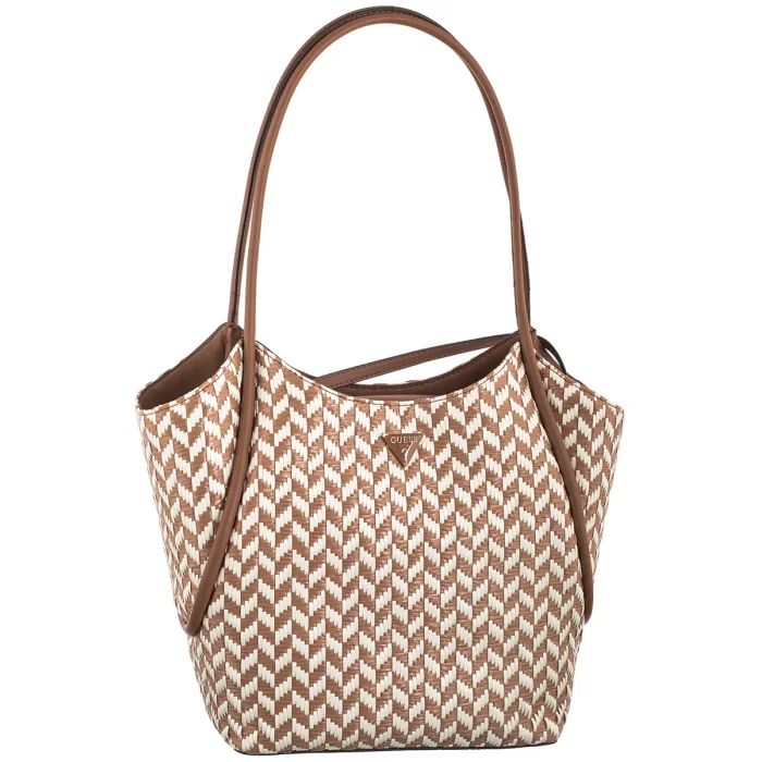Torebka Guess Tessi 2 in 1 Tote HWWG76 91230 Cognac Multi – zdjęcie 1