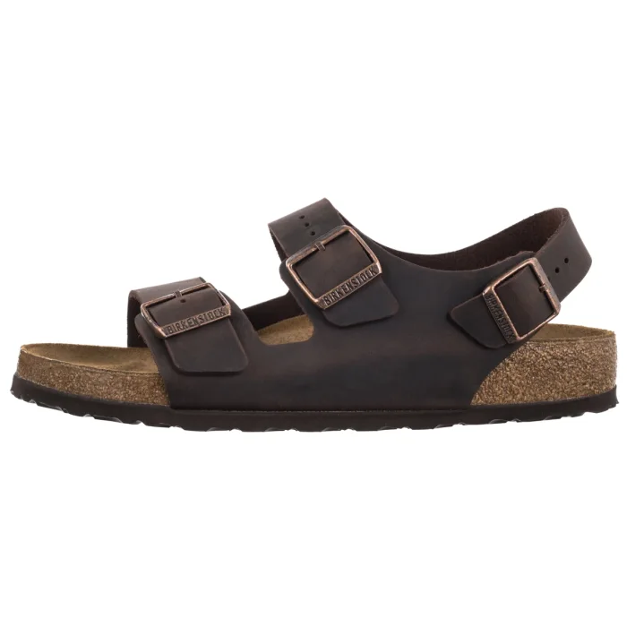 Sandały Birkenstock Milano BS Oiled Leather Habana 0034871 – zdjęcie 2
