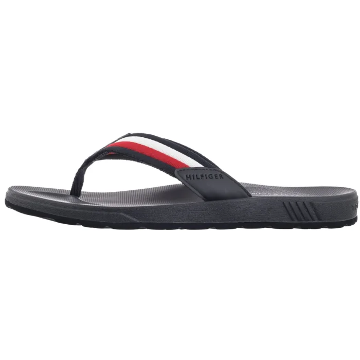 Japonki Tommy Hilfiger Molded Hilfiger Rwb Beach Sandal Rwb FM0FM05803 0GY – zdjęcie 2
